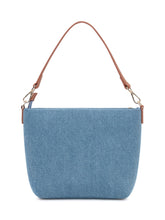 MC2 SAINT BARTH - Borsa a Spalla in Tessuto con Logo Ricamato - Blu - LIDIASHOPPING® - Official Website