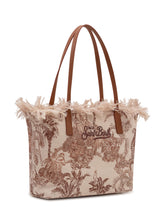 MC2 SAINT BARTH - Borsa Tote City con Manici e Bordo Sfilacciato - Marrone | Lidia Shopping | Official Website