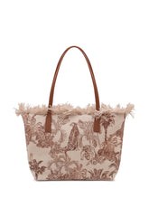 MC2 SAINT BARTH - Borsa Tote City con Manici e Bordo Sfilacciato - Marrone | Lidia Shopping ® | Official Website