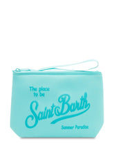MC2 SAINT BARTH - Pochette con Stampa Frontale e Zip - Verde | Lidia Shopping | Official Website