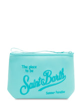 MC2 SAINT BARTH - Pochette con Stampa Frontale e Zip - Verde | Lidia Shopping | Official Website