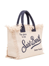 MC2 SAINT BARTH - Borsa a Mano con Logo Stampato - Bianco | Lidia Shopping | Official Website