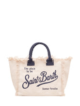MC2 SAINT BARTH - Borsa a Mano con Logo Stampato - Bianco | Lidia Shopping | Official Website
