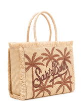 MC2 SAINT BARTH - Vanity Straw Shoulder Bag with Handle - Beige | Lidia Shopping ® | Official Website
