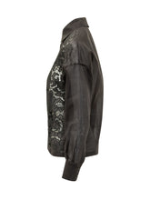 MAX MARA STUDIO - Cali Embroidered Floral Shirt - Black - LIDIASHOPPING® - Official Website