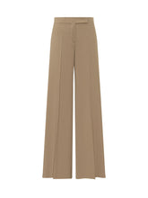 MAX MARA - Pantalone Bronte a Gamba Larga - Marrone | Lidia Shopping ® | Official Website
