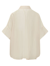 LE SULLY STUDIO - Oversized Shirt with Pockets - White - LIDIASHOPPING® - Official Website