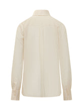 LE SULLY STUDIO - Oversized Organza Shirt - Beige - LIDIASHOPPING® - Official Website