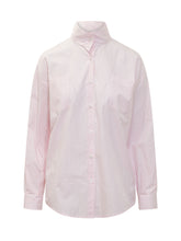 LE SULLY STUDIO - Camicia Over con Collo Coreano - Rosa - LIDIASHOPPING® - Official Website