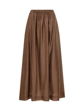 LE SULLY STUDIO - Gonna Lunga Fluida - Marrone - LIDIASHOPPING® - Official Website