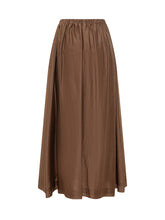 LE SULLY STUDIO - Gonna Lunga Fluida - Marrone - LIDIASHOPPING® - Official Website