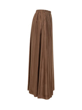 LE SULLY STUDIO - Gonna Lunga Fluida - Marrone - LIDIASHOPPING® - Official Website