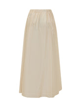 LE SULLY STUDIO - Gonna Lunga Fluida - Bianco - LIDIASHOPPING® - Official Website