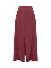 LE SULLY STUDIO - Gonna Lunga con Spacco - Rosso - LIDIASHOPPING® - Official Website