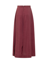 LE SULLY STUDIO - Gonna Lunga con Spacco - Rosso - LIDIASHOPPING® - Official Website