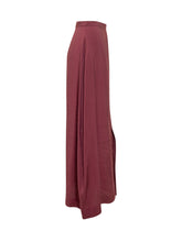 LE SULLY STUDIO - Gonna Lunga con Spacco - Rosso - LIDIASHOPPING® - Official Website