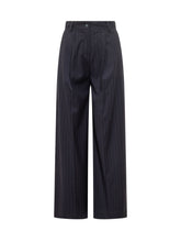 LE SULLY STUDIO - Straight Pinstripe Trousers - Blue - LIDIASHOPPING® - Official Website