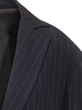 LE SULLY STUDIO - Pinstripe Zip Jacket - Blue - LIDIASHOPPING® - Official Website
