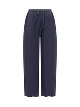 STUDIO NICHOLSON - Pantalone con coulisse - Blu | Lidia Shopping | Official Website