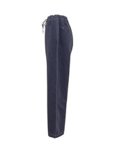 STUDIO NICHOLSON - Pantalone con coulisse - Blu | Lidia Shopping | Official Website