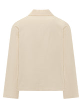 STUDIO NICHOLSON - Giacca a Tre Bottoni con Revers - Bianco - LIDIASHOPPING® - Official Website