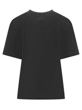 STUDIO NICHOLSON - Oversize Short Sleeve T-shirt with Crew Neck - Black - LIDIASHOPPING® - Official Website