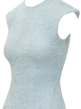 ROTATE - Embroidered Mesh Mini Dress - Blue | Lidia Shopping | Official Website