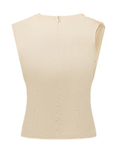 ROTATE - Draped Sleeveless Top - Yellow - LIDIASHOPPING® - Official Website