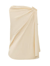 ROTATE - Asymmetric Draped Top - Yellow - LIDIASHOPPING® - Official Website