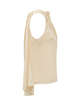 ROTATE - Asymmetric Draped Top - Yellow - LIDIASHOPPING® - Official Website