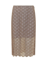 ROTATE - Scalloped Midi Skirt - Purple - LIDIASHOPPING® - Official Website