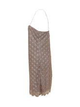 ROTATE - Abito Mini con Spalline e Motivo Ondulato - Viola - LIDIASHOPPING® - Official Website