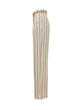 SIMONA CORSELLINI - Wide leg striped trousers - Multicolor - LIDIASHOPPING® - Official Website