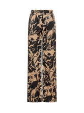 SIMONA CORSELLINI - Wide leg floral trousers - Multicolor - LIDIASHOPPING® - Official Website