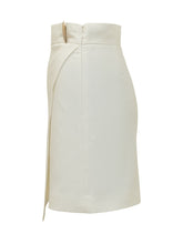 SIMONA CORSELLINI - Gonna corta a portafoglio - Bianco - LIDIASHOPPING® - Official Website