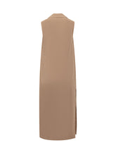 SIMONA CORSELLINI - Tailored Long Vest - Beige - LIDIASHOPPING® - Official Website