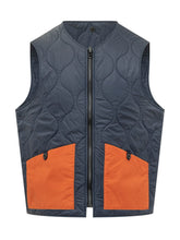 MANIFATTURA CECCARELLI - Gilet Trapuntato - Blu - LIDIASHOPPING® - Official Website