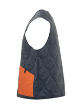 MANIFATTURA CECCARELLI - Gilet Trapuntato - Blu - LIDIASHOPPING® - Official Website