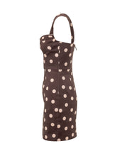 REBECCA VALLANCE - Vivianne Polka Dot Mini Dress - Brown - LIDIASHOPPING® - Official Website