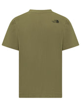 THE NORTH FACE - T-shirt with Applied Logo - Green - LIDIASHOPPING® - Official Website
