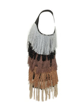 AKEP - Dress with Colorful Fringe - Multicolor - LIDIASHOPPING® - Official Website