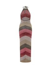 AKEP - Abito con Motivo Chevron - Multicolore - LIDIASHOPPING® - Official Website
