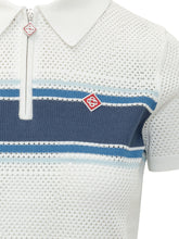CASABLANCA - Top in Rete con Riga Frontale - Bianco - LIDIASHOPPING® - Official Website