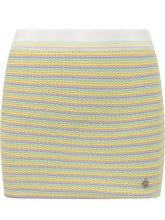 CASABLANCA - Minigonna con Motivo a Righe - Multicolore | Lidia Shopping ® | Official Website
