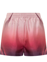 CASABLANCA - Shorts with Elastic Waist and Gradient Print - Pink - LIDIASHOPPING® - Official Website