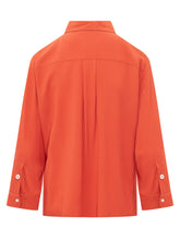 GLANSHIRT - Collared Shirt - Red - LIDIASHOPPING® - Official Website