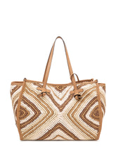 GIANNI CHIARINI - Marcella Woven Fabric Tote Bag - Multicolor - LIDIASHOPPING® - Official Website