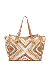 GIANNI CHIARINI - Marcella Woven Fabric Tote Bag - Multicolor - LIDIASHOPPING® - Official Website