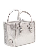 GIANNI CHIARINI - Miss Marcella Bag with Double Handles and Knotted Details - Silver - LIDIASHOPPING® - Official Website