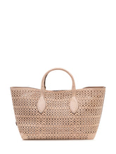 GIANNI CHIARINI - Borsa Tote Traforata con Doppi Manici - Beige | Lidia Shopping ® | Official Website
